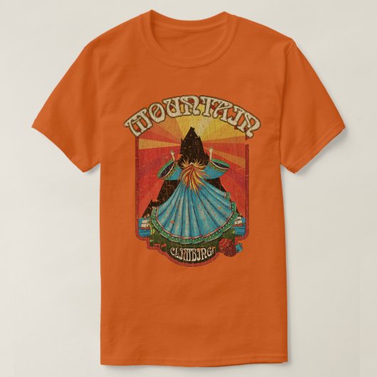 Bergbeklimmen 1970 t-shirt (Design voorkant)