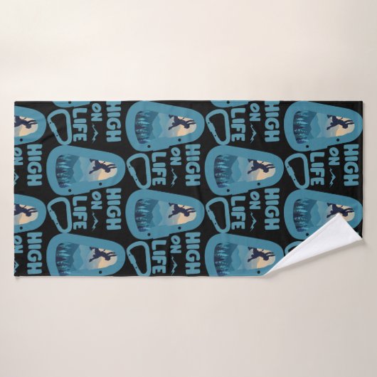 Bergbeklimmen Badhanddoek (Badhanddoek)