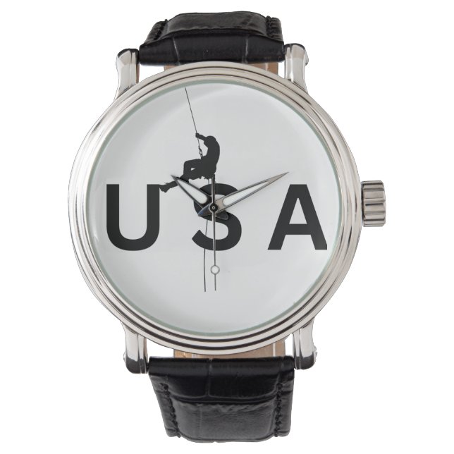 Bergbeklimmen in de VS Horloge (Voorkant)