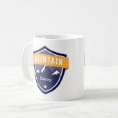 bergbeklimmen koffiemok (Voorkant links)