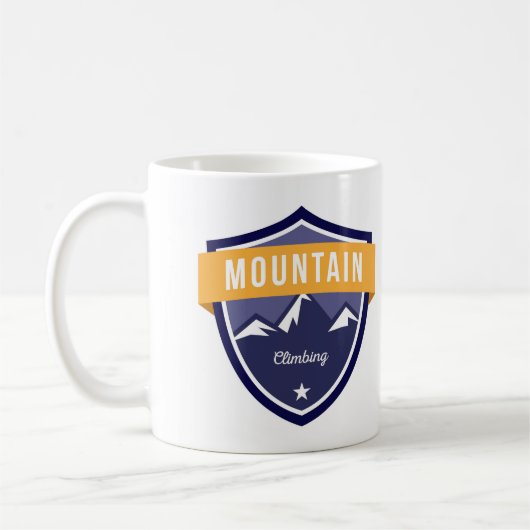 bergbeklimmen koffiemok (Links)