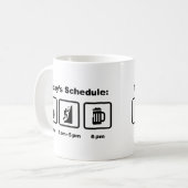 bergbeklimmen koffiemok (Voorkant links)