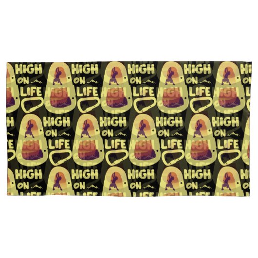 Bergbeklimmen Kussensloop (Voorkant-Links)