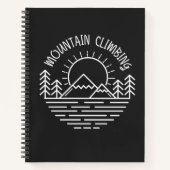 bergbeklimmen notitieboek (Voorkant)