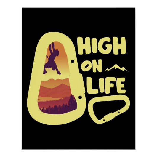 Bergbeklimmen Perfect Poster (Voorkant)