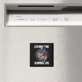 Bergbeklimmen Rotsbeklimmen Klimmer _2 Magneet (Insitu (Vaatwasser))