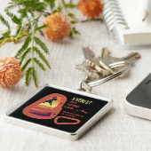 Bergbeklimmen Sleutelhanger (Zijkant)