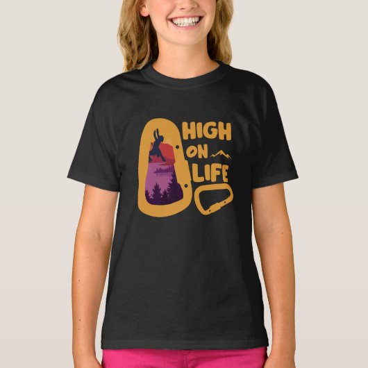 Bergbeklimmen T-shirt (Voorkant)
