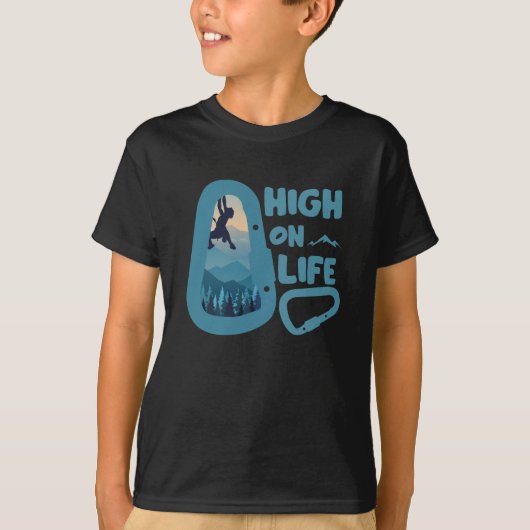 Bergbeklimmen T-shirt (Voorkant)