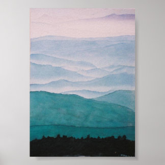 bergbeklimmen voor appalachen poster