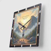 Bergbeklimmend geloof: Mattheüs 17:20 Vierkante Klok (Hoek)