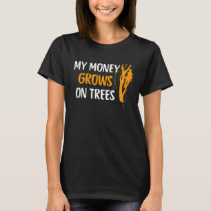 Bergbeklimmer blogger voor mannen t-shirt