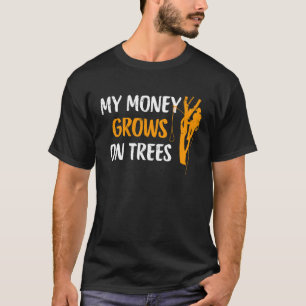Bergbeklimmer blogger voor mannen t-shirt