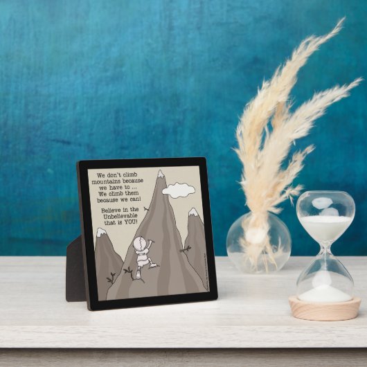 bergbeklimmer fotoplaat (Insitu)