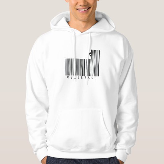 bergbeklimmer hoodie (Voorkant)