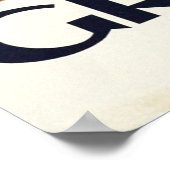 Bergbeklimmer in Grindelwald, Zwitserland Poster (Hoek)