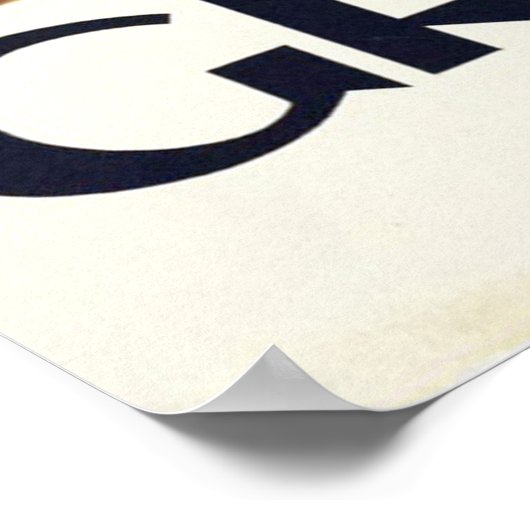 Bergbeklimmer in Grindelwald, Zwitserland Poster (Hoek)