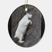 bergbeklimmer keramisch ornament (Links)