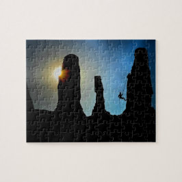 Bergbeklimmer Klimmen Sport Bergsport Legpuzzel