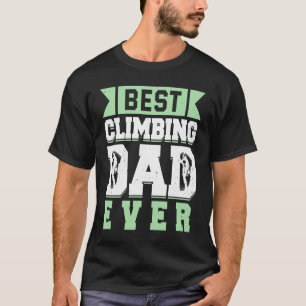 bergbeklimmer klimmer klimt vader klimmer pap 4 t-shirt
