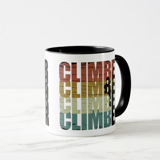 Bergbeklimmer  klimmer mok (Voorkant rechts)