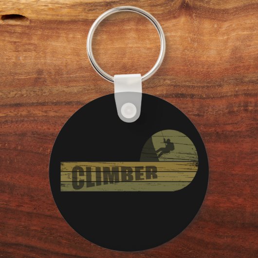 Bergbeklimmer  klimmer sleutelhanger (Voorkant)
