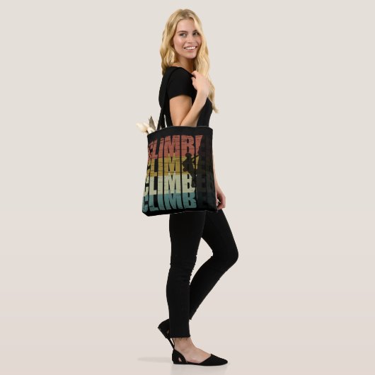 Bergbeklimmer  klimmer tote bag (Op model)