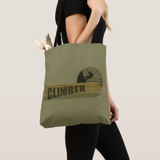 Bergbeklimmer  klimmer tote bag (Dichtbij)