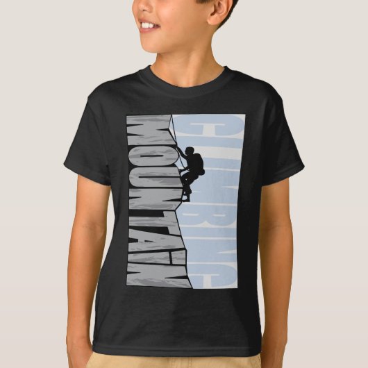 bergbeklimmer t-shirt (Voorkant)