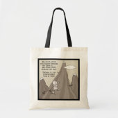 bergbeklimmer tote bag (Voorkant)