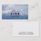 bergbeklimmer visitekaartje (Voorkant / Achterkant)