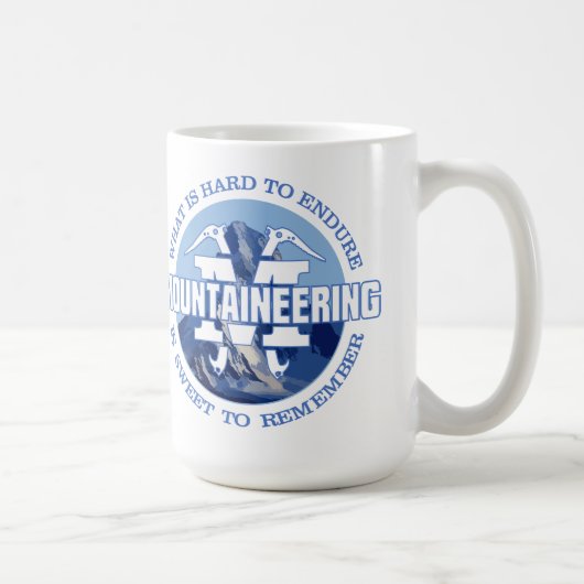 Bergbeklimmering (Eindtijd) Koffiemok (Rechts)