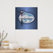 Bergbeklimmering (Ice Ax) Poster (Keuken)