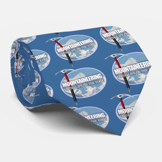 Bergbeklimmering (Ice Ax) Stropdas (Opgerold)