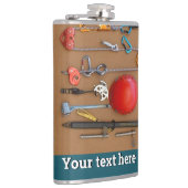 Bergbeklimmerkit, helm, touwen, karabijnen heupfles (Rechts)