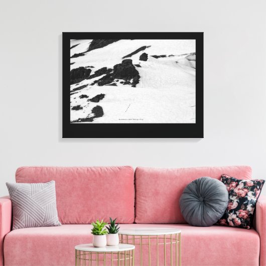 Bergbeklimmers Canvas Afdruk (Insitu (Woonkamer))