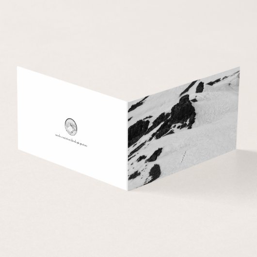 Bergbeklimmers Kaart (Buitenkant)