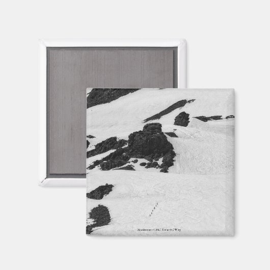 Bergbeklimmers Magneet (Voorkant / Achterkant)