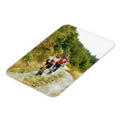 BERGBEKLIMMERS OP DE MOUNTAINBIKE MAGNEET (Linkerzijde)