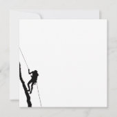 Bergbeklimmeruitnodiging Kaart (Voorkant)