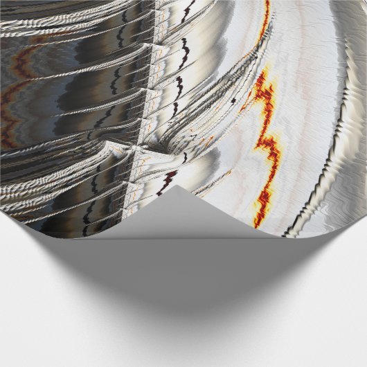 Bergbeklimming Brago-Mitchell Fine Fractal Art Cadeaupapier (Hoek)