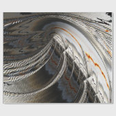 Bergbeklimming Brago-Mitchell Fine Fractal Art Cadeaupapier (Vlak)