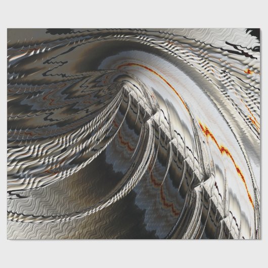 Bergbeklimming Brago-Mitchell Fine Fractal Art Cadeaupapier (Vlak)