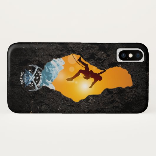 bergbeklimming | Case-Mate iPhone case (Achterkant (horizontaal))