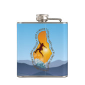 bergbeklimming | heupfles (Achterkant)