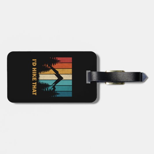  bergbeklimming... ik zou dat avontuur ophelderen bagagelabel (Achterkant horizontaal)