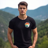 bergbeklimming is mijn therapie 1 Man T-shirt