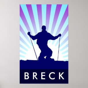 bergbeklimming poster