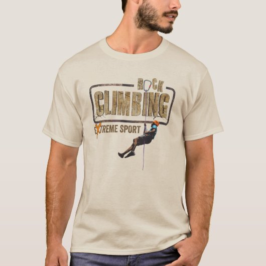 bergbeklimming | Volwassene T-shirt (Voorkant)