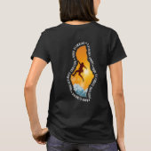 bergbeklimming | Vrouwen T-shirt (Achterkant)